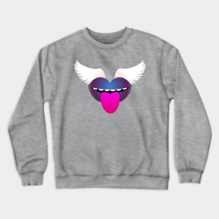 Kissy Midnight Crewneck Sweatshirt